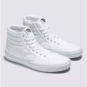 Vans Sk8-Hi Shoes in White